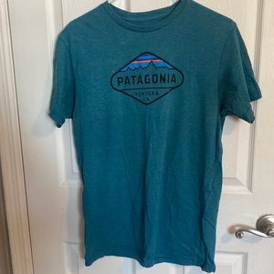 Blue Patagonia tee